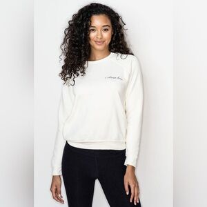'I Choose Love' Cozy Fleece Sweatshirt - Moon